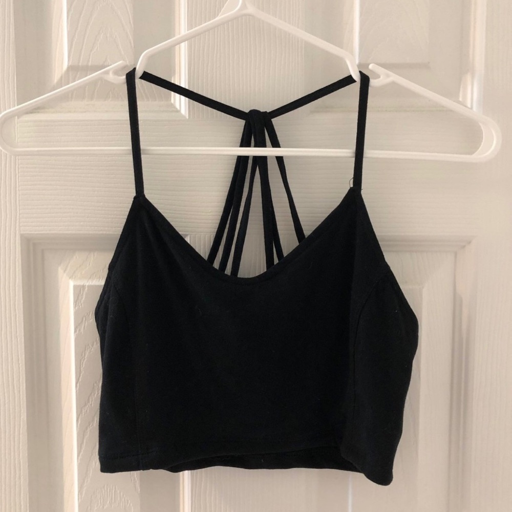 American Eagle Cross Back Crop Top